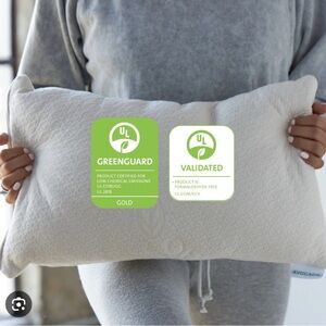 Avocado Green Organic Toddler Pillow